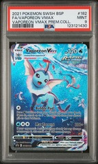 Vaporeon VMAX - SWSH 182 PSA 9