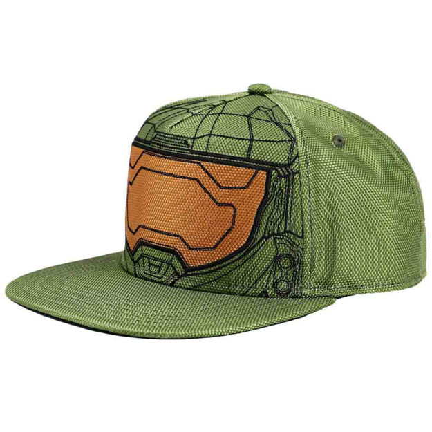 HALO INFINITE MASTER CHIEF FLAT BILL SNAPBACK