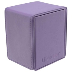 ULTRA PRO: VIVID ALCOVE FLIP DECK BOX: PURPLE