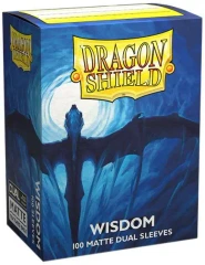 DRAGON SHIELD SLEEVES: DUAL MATTE: WISDOM (BOX OF 100)