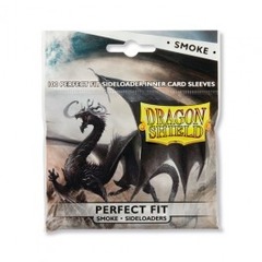 Dragon Shield Sleeves: Perfect Fit Standard Sideload - Smoke 100CT