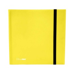 ULTRA PRO: ECLIPSE 12-POCKET PRO-BINDER: LEMON YELLOW