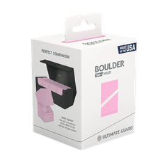 Ultimate Guard Deck Box: Boulder 100+ - Solid Candy Pink