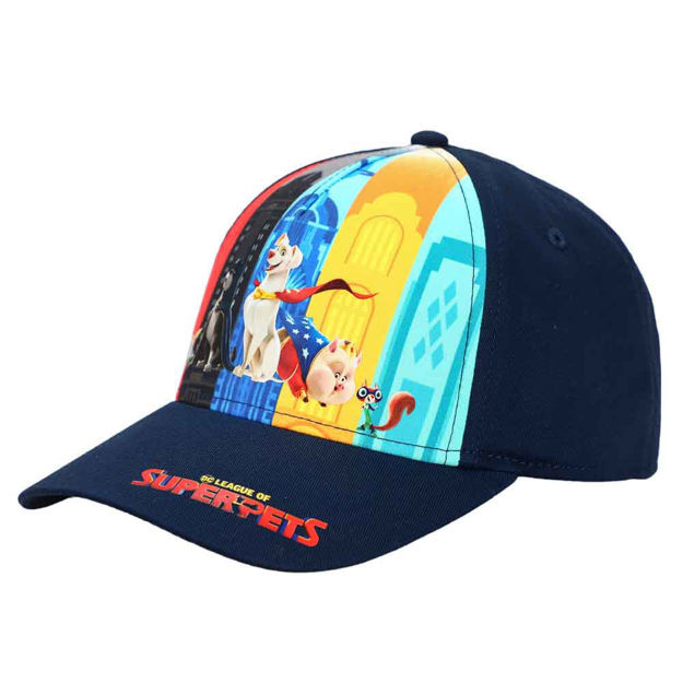 DC COMICS LEAGUE OF SUPERPETS YOUTH CURVED BILL SNAPBACK