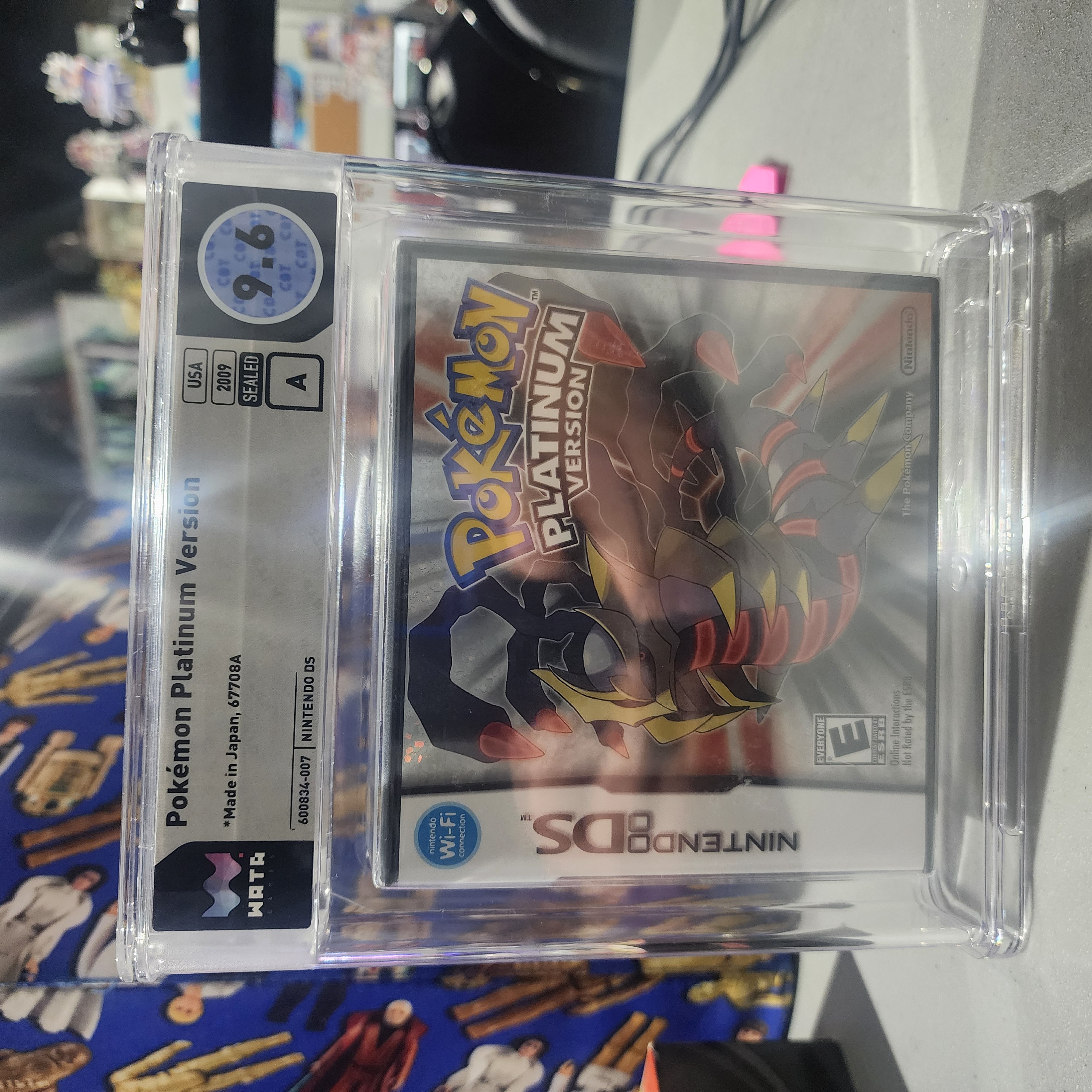 Pokemon Platinum Nintendo DS Wata 9.6 Grade
