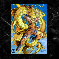 Head to Head Battles Son Goku Sleeves 60 Count (Japanese Size)