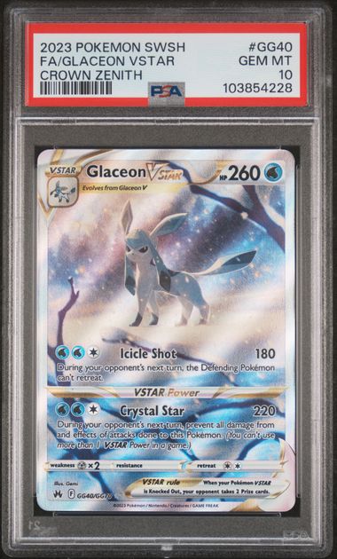GLACEON VSTAR Psa 10