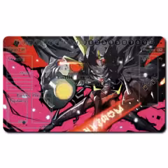 DIGIMON CARD GAME Playmat - Omnimon Zwart Defeat [B]
