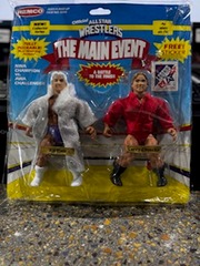 Wrestle Mania Main Event REMCO Ric Flair Larry Zbyszko Toy Figure