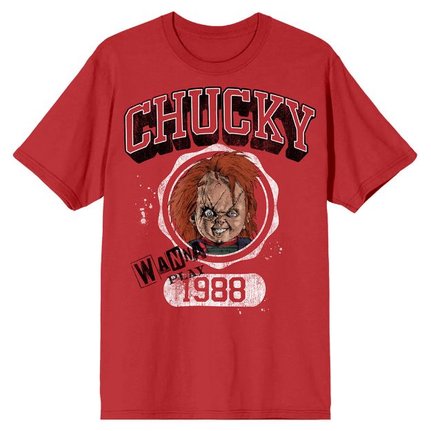 CHUCKY COLLEGIATE UNISEX TEE