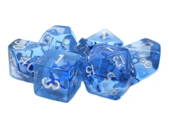 Old School 7 Piece DnD RPG Dice Set: Infused - Flying High!
