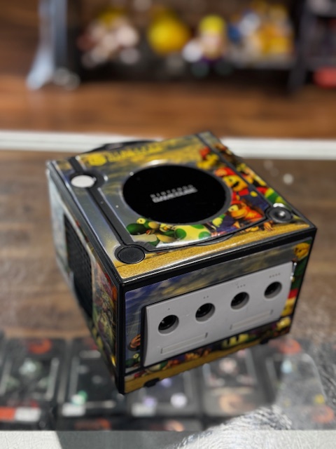 Nintendo Gamecube with Nintendo Character Wrap (DOL-001)