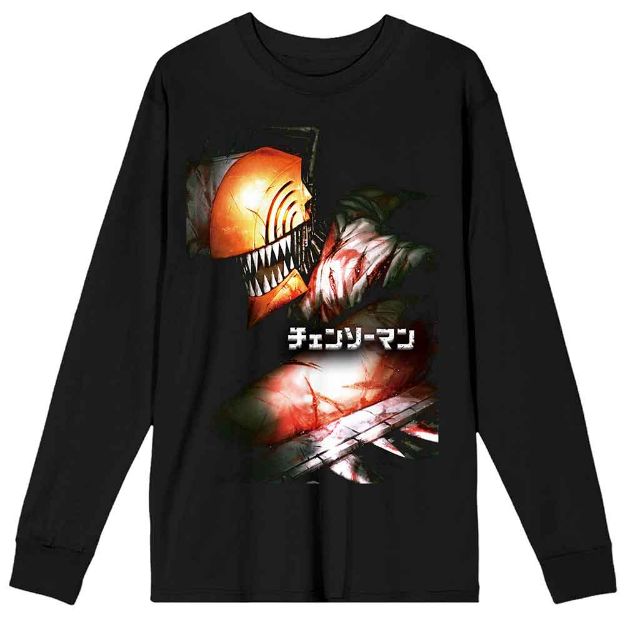 CHAINSAW MAN LONG SLEEVE UNISEX  TEE