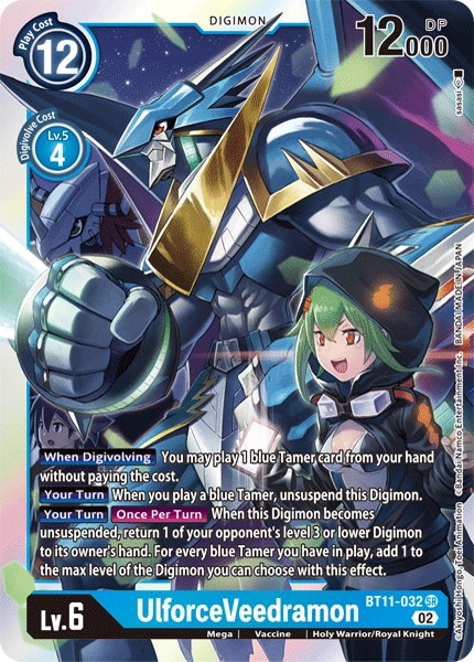 UlforceVeedramon - BT11-032 - SR - Foil