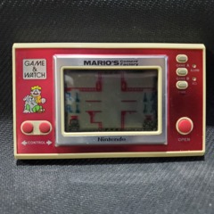 Vintage 1983 Game & Watch - Mario's Cement Factory Model ML-102