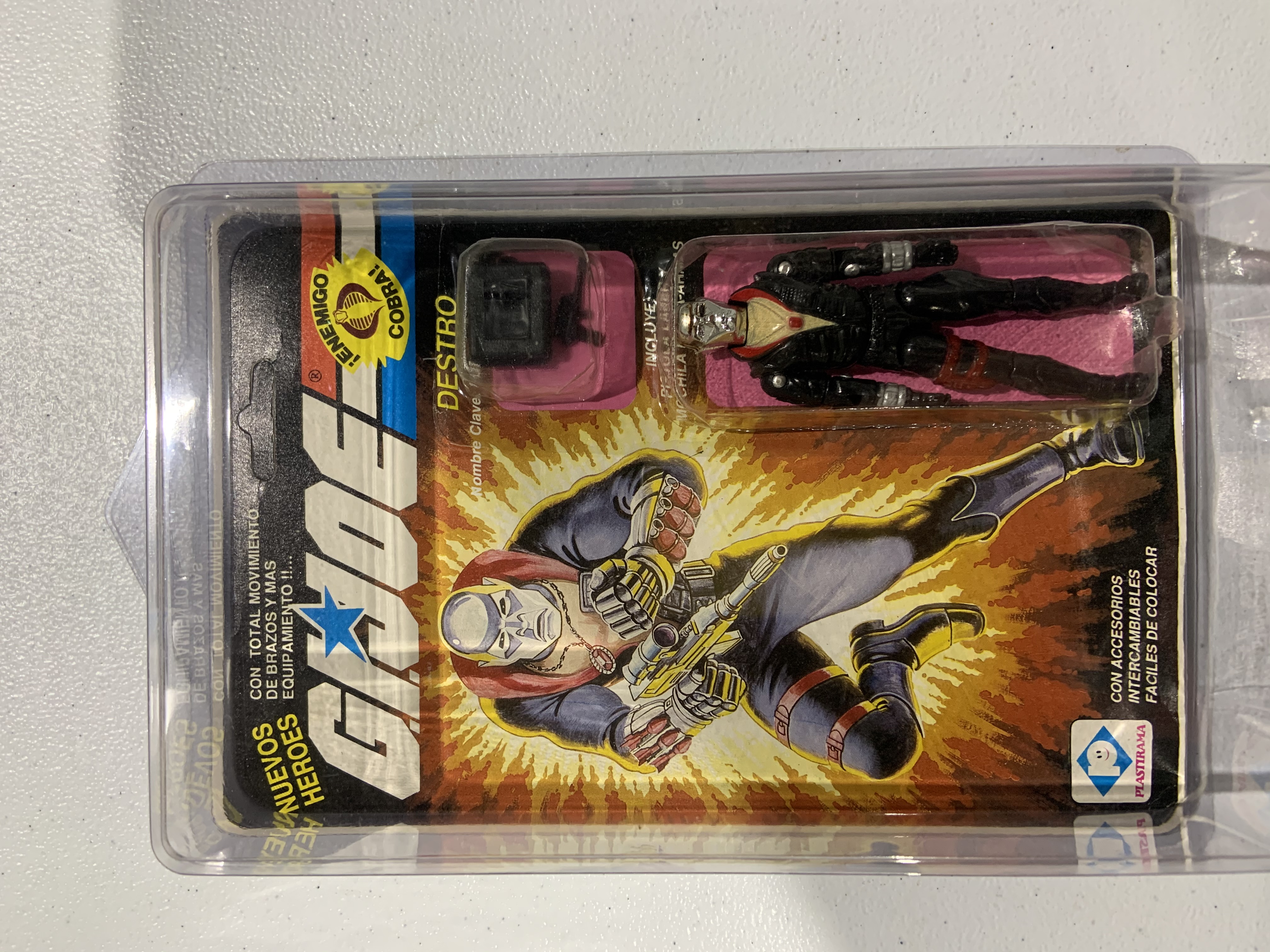 Gijoe Destro Nuevos Heroes 1982