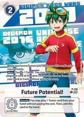 Future Potential! (Digimon Animation Series 25th Anniversary Set) - P-156 - P - Foil