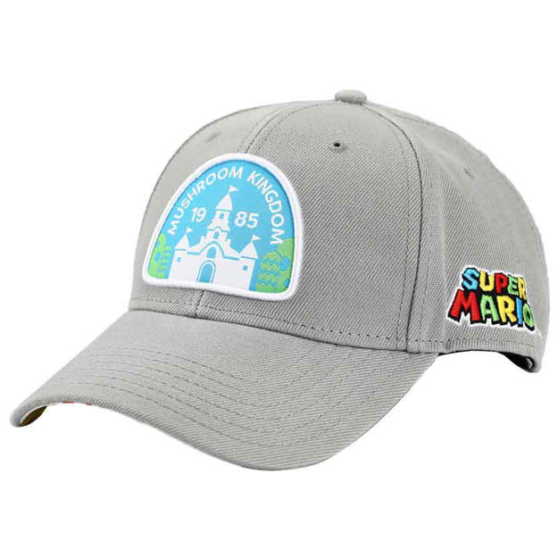 SUPER MARIO MUSHROOM KINGDOM PATCH HAT