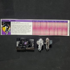 1984 G1 Mini-Cassettes Ravage - Loose with Stats Card and Accessories