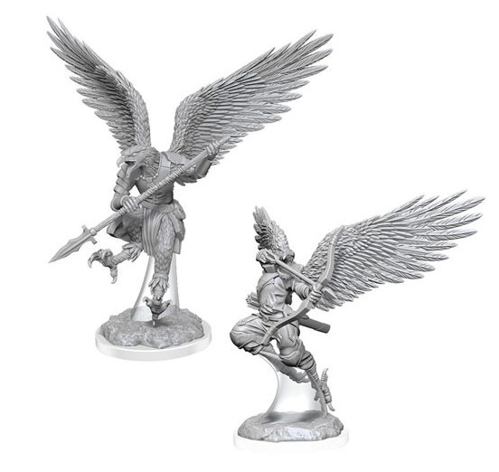 D&D Nolzurs Marvelous Unpainted Minis: W17 Aarakocra Fighters