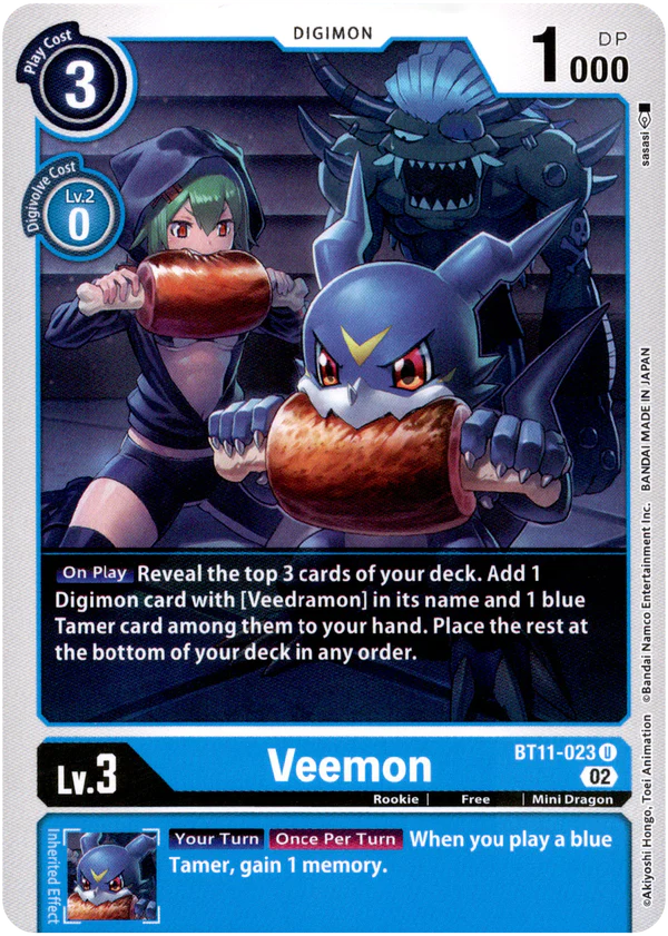 Veemon - BT11-023 - U