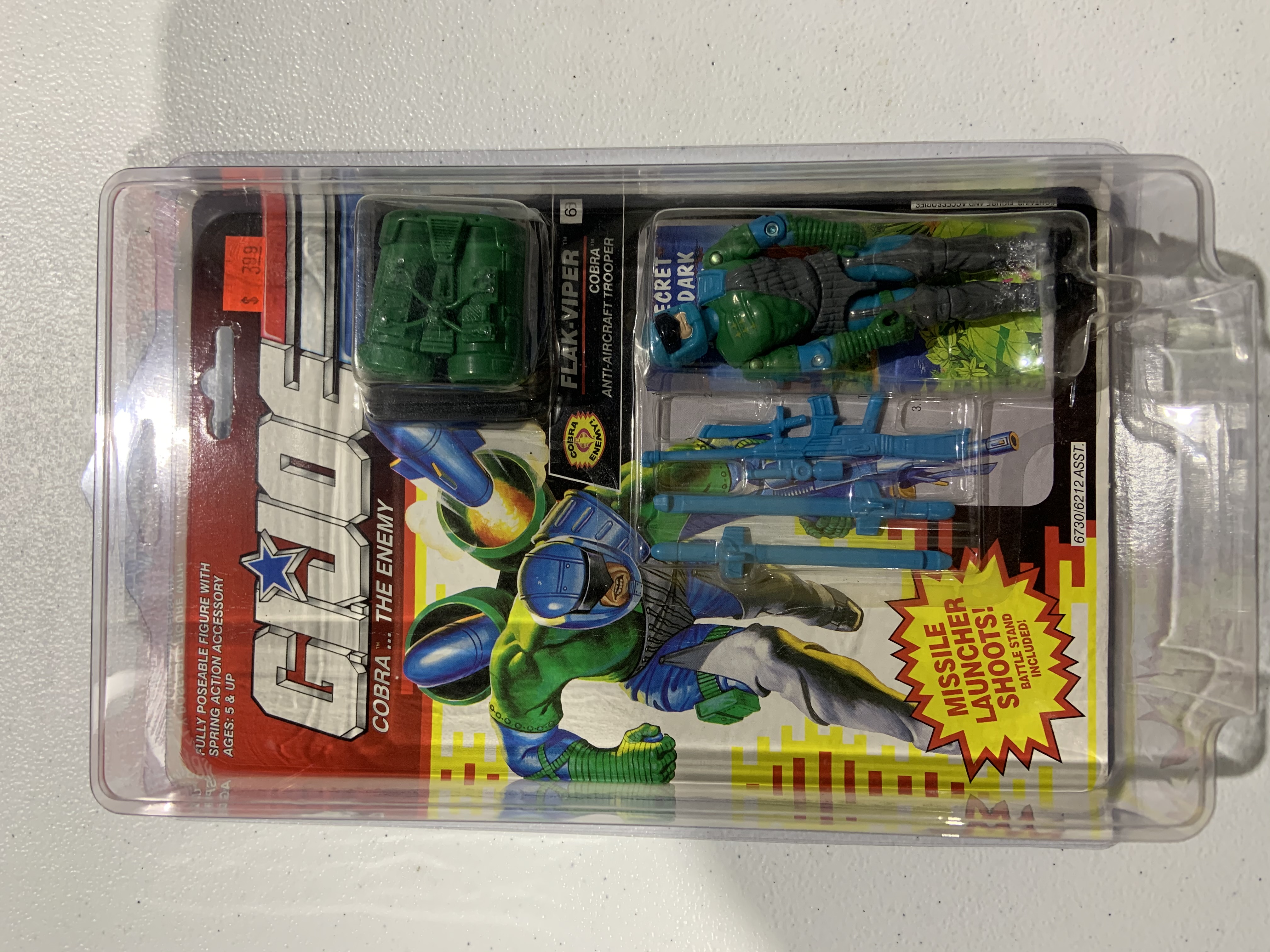 1991 GI Joe Flak Viper Cobra