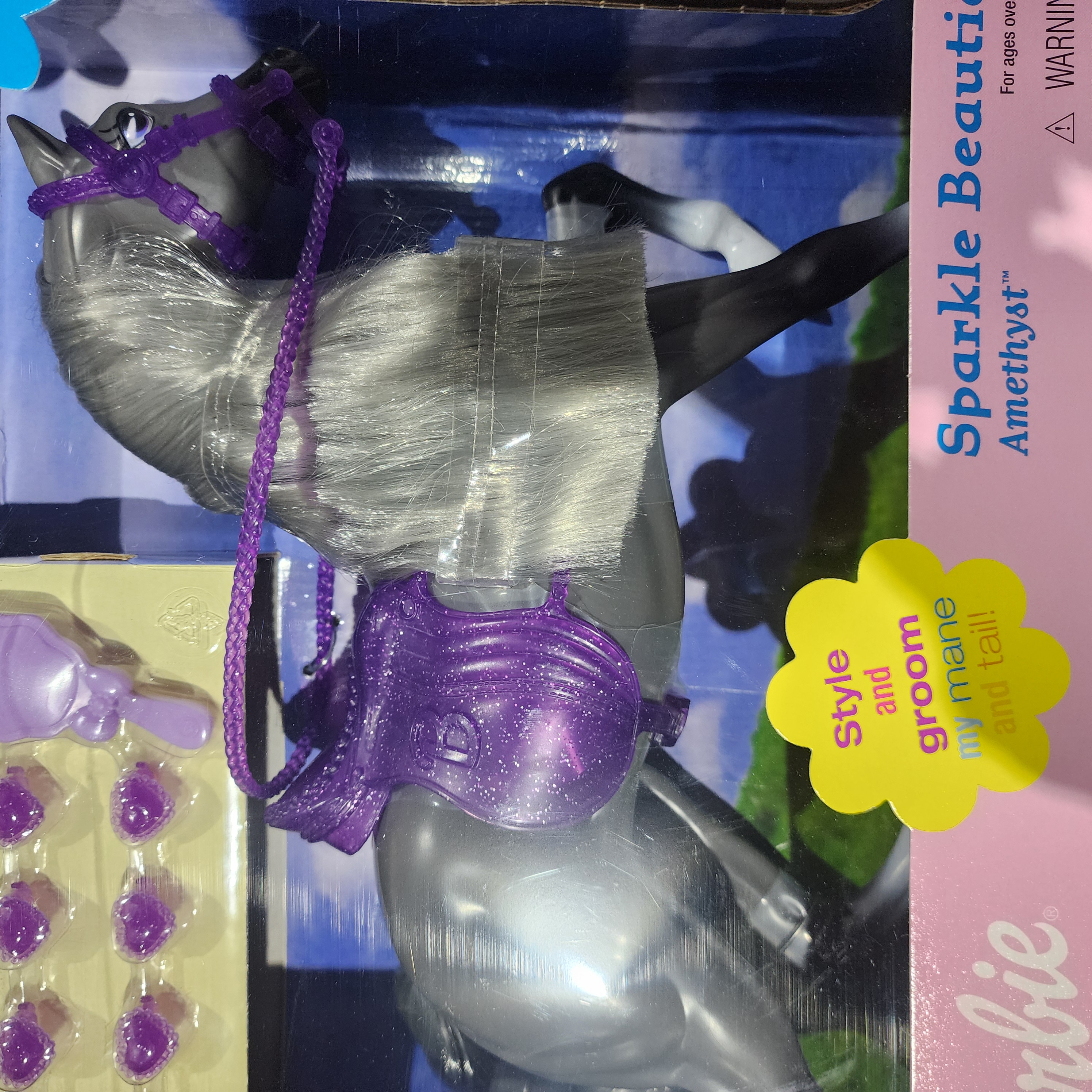 Barbie Sparkle Beauties horse AMETHYST