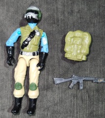 STEEL BRIGADE (v1C) complete with accessories.