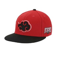 Naruto Akatsuki Cloud Red Snapback Hat