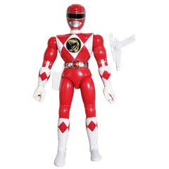 1993 Mighty Morphin Power Rangers Red Ranger 8