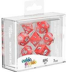 Oakie Doakie Dice Marble Red (7)