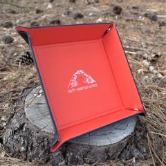 Collapsible Dice Tray Orange/Blue  - Misty Mountain Gaming
