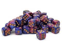 Old School Dice: Bag O' D6's 12mm 50ct - Vorpal - Lavender & Blue