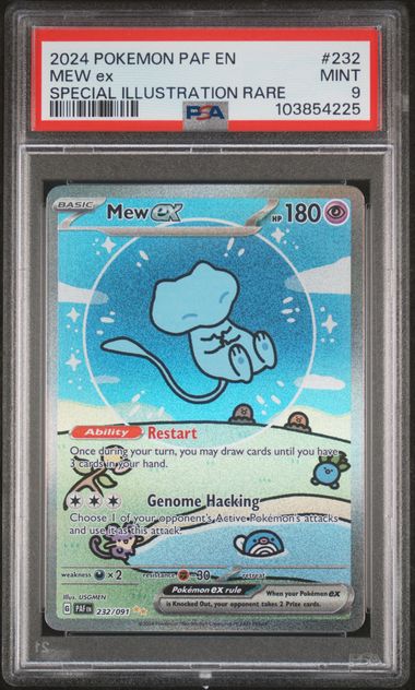 Mew ex #232 PSA 9
