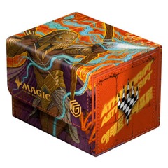 MTG Ultimate Guard 100+ Sidewinder Xenoskin Deck Case - Aetherdrift - Ketramose, the New Dawn