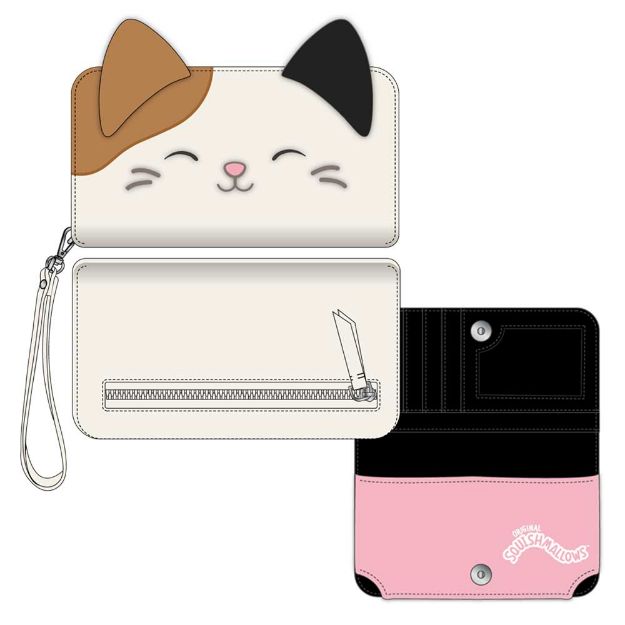 SQUISHMALLOWS CAM THE CAT TECH WALLET