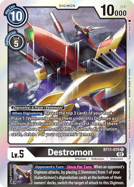 Destromon - BT11-070 - R - Foil