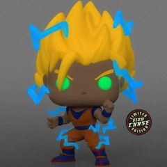 Funko Pop Dragon Ball Super Saiyan Goku With Energy 865 Chase Glow PX Exclusive