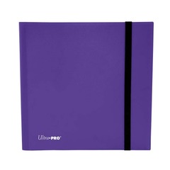 ULTRA PRO: ECLIPSE 12-POCKET PRO-BINDER: ROYAL PURPLE