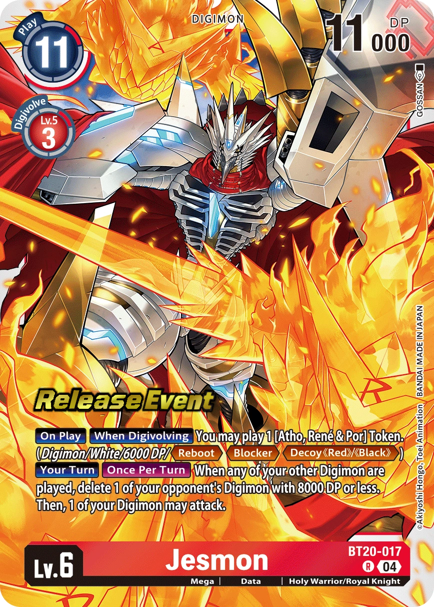 Jesmon - BT20-017 - R - Foil - Release Event