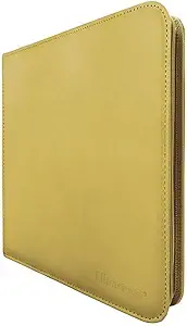 UP - 12-Pocket Zippered Pro Binder - Yellow