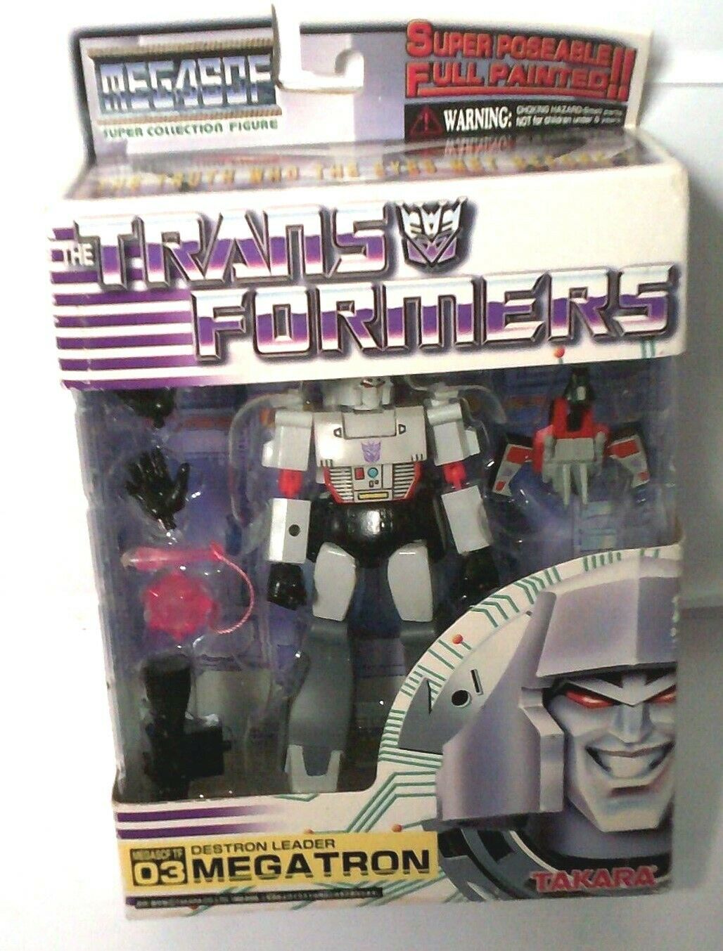 Transformers Megatron Destron Leader #03 Megascf
