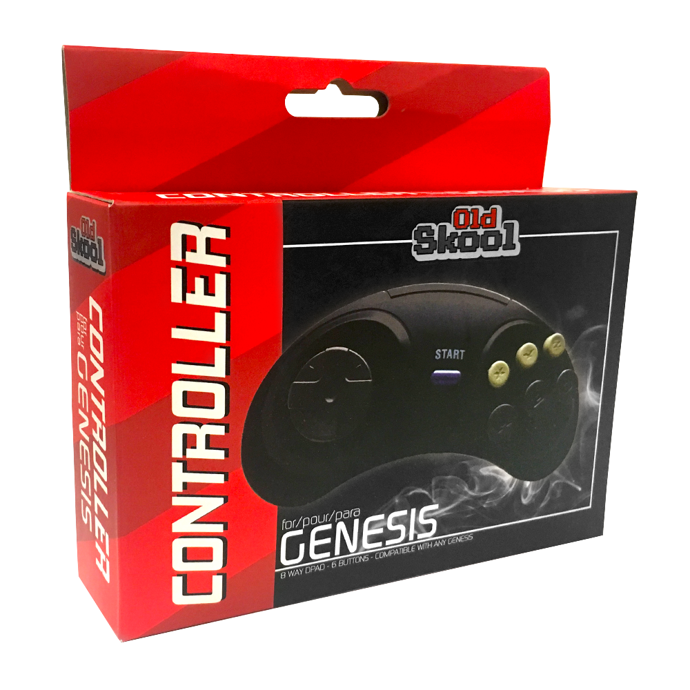 SEGA GENESIS CONTROLLER - 6-BUTTON GAME PAD