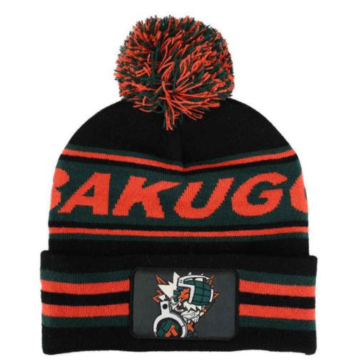 MY HERO ACADEMIA BAKUGO POM BEANIE