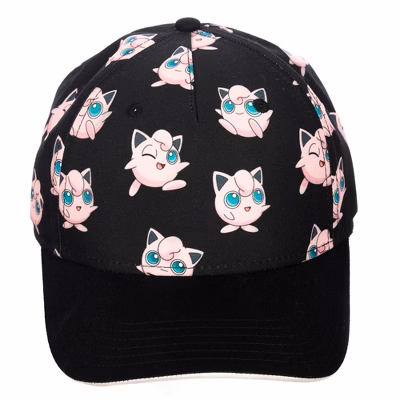 Pokemon Jigglypuff Microfiber Youth Curved Bill Snapback