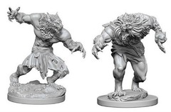 WizKids Dungeon & Dragons Nolzur's Marvelous Unpainted Miniatures - Werewolves