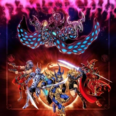 Warriors 2 Player Cloth Playmat