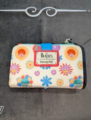 Loungfly the Beatles All You Need Is Love Embroidered Wallet