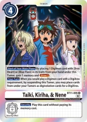 Taiki, Kiriha, & Nene - BT11-095 - R - Foil