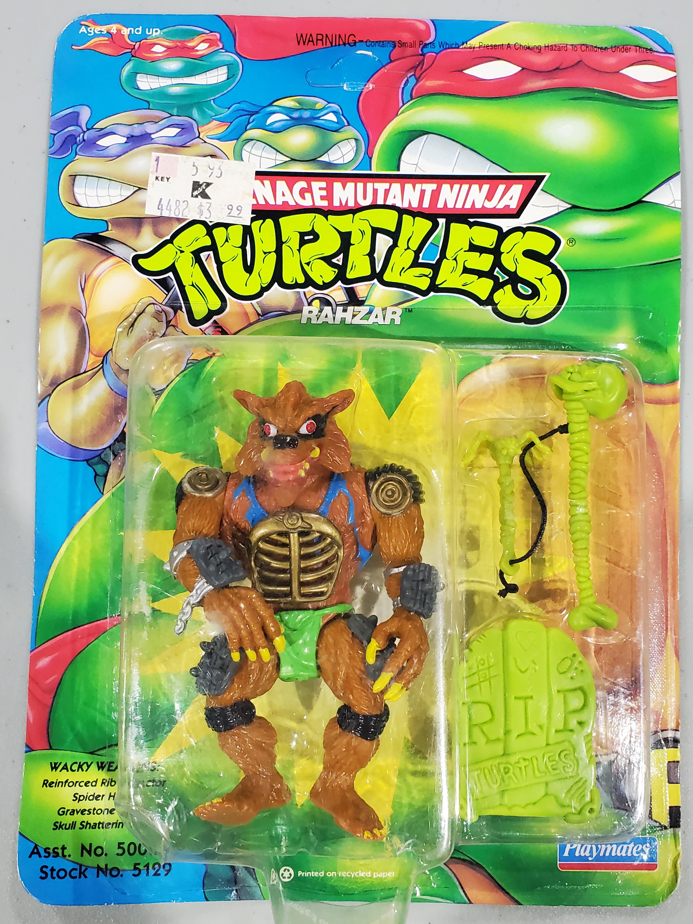 Teenage Mutant Ninja Turtles Rahzar 1992